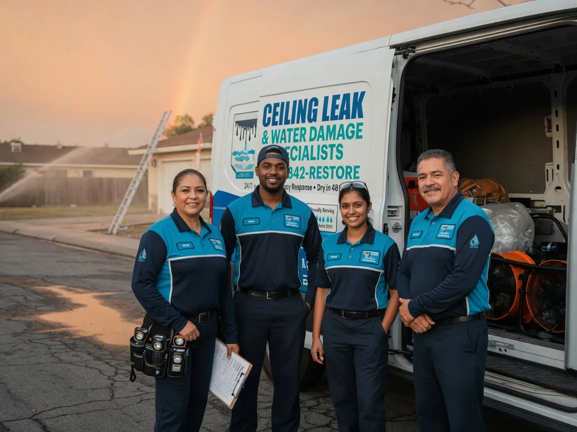 Ceiling Leak Cleanup company in Schooleys Mountain, NJ