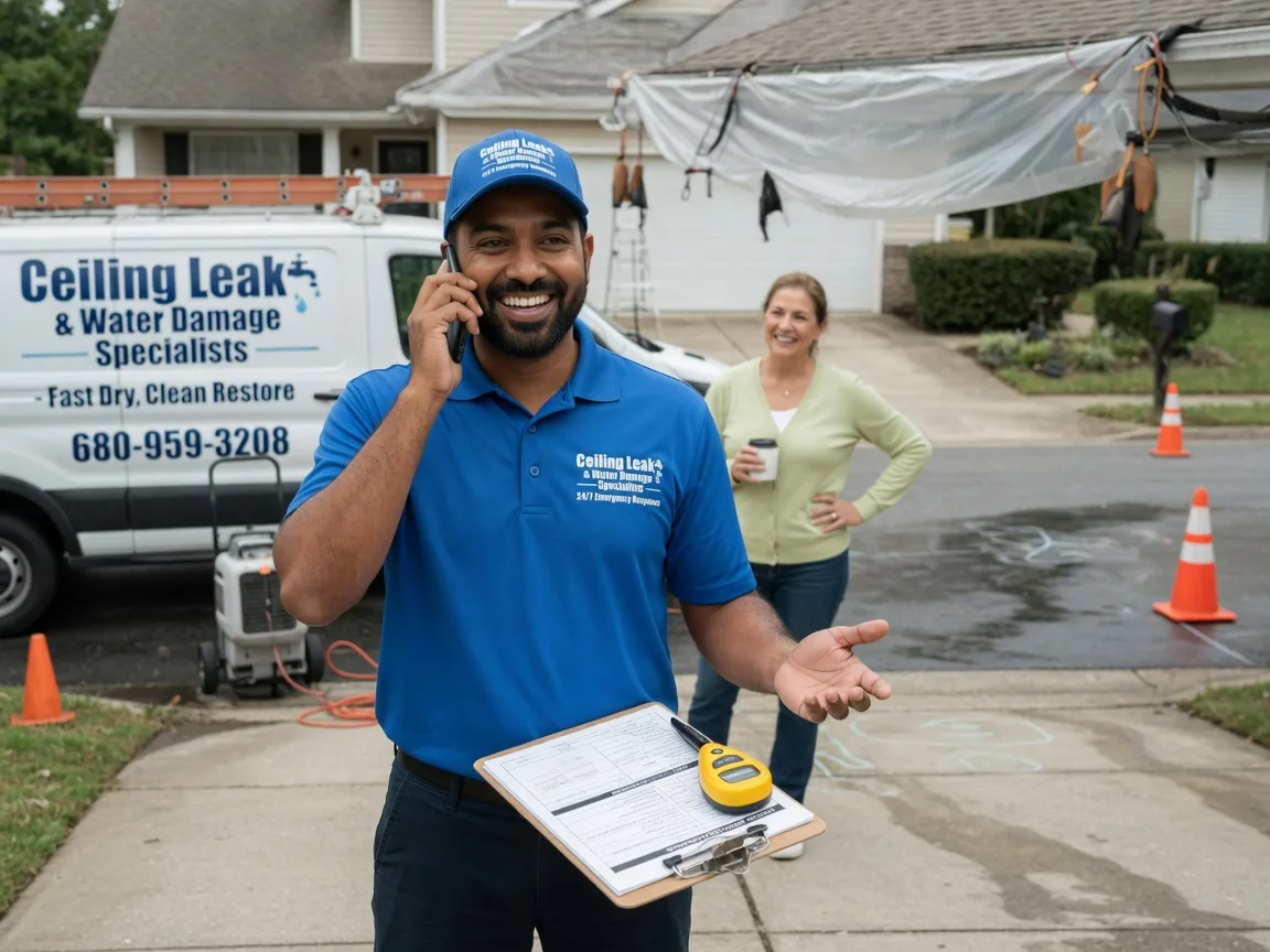 Ceiling Leak Cleanup Schooleys Mountain, NJ FAQs